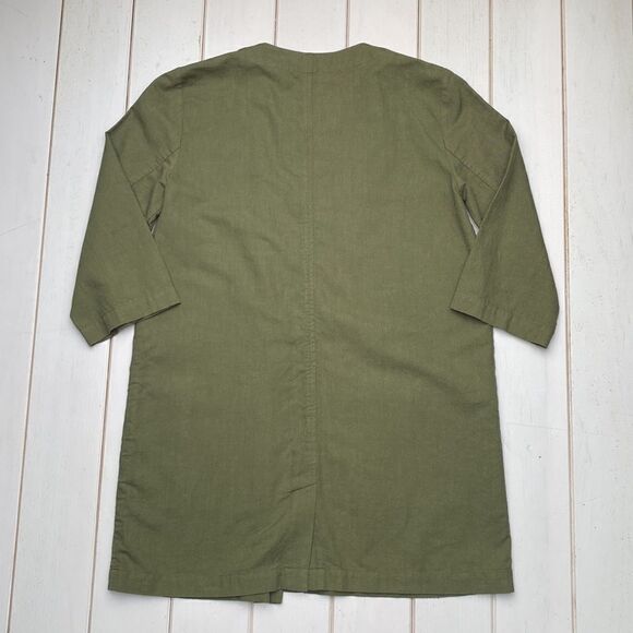 NWT Organic Cotton Open Front Kimono Jacket - Picture 3 of 12